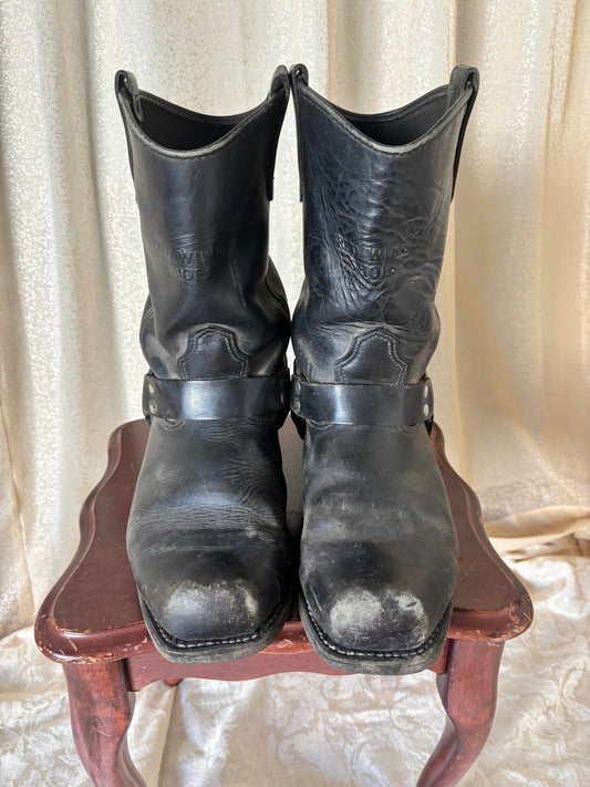 Vintage Red Wing 969 moto boots