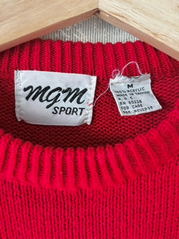 Vintage varsity knit dress