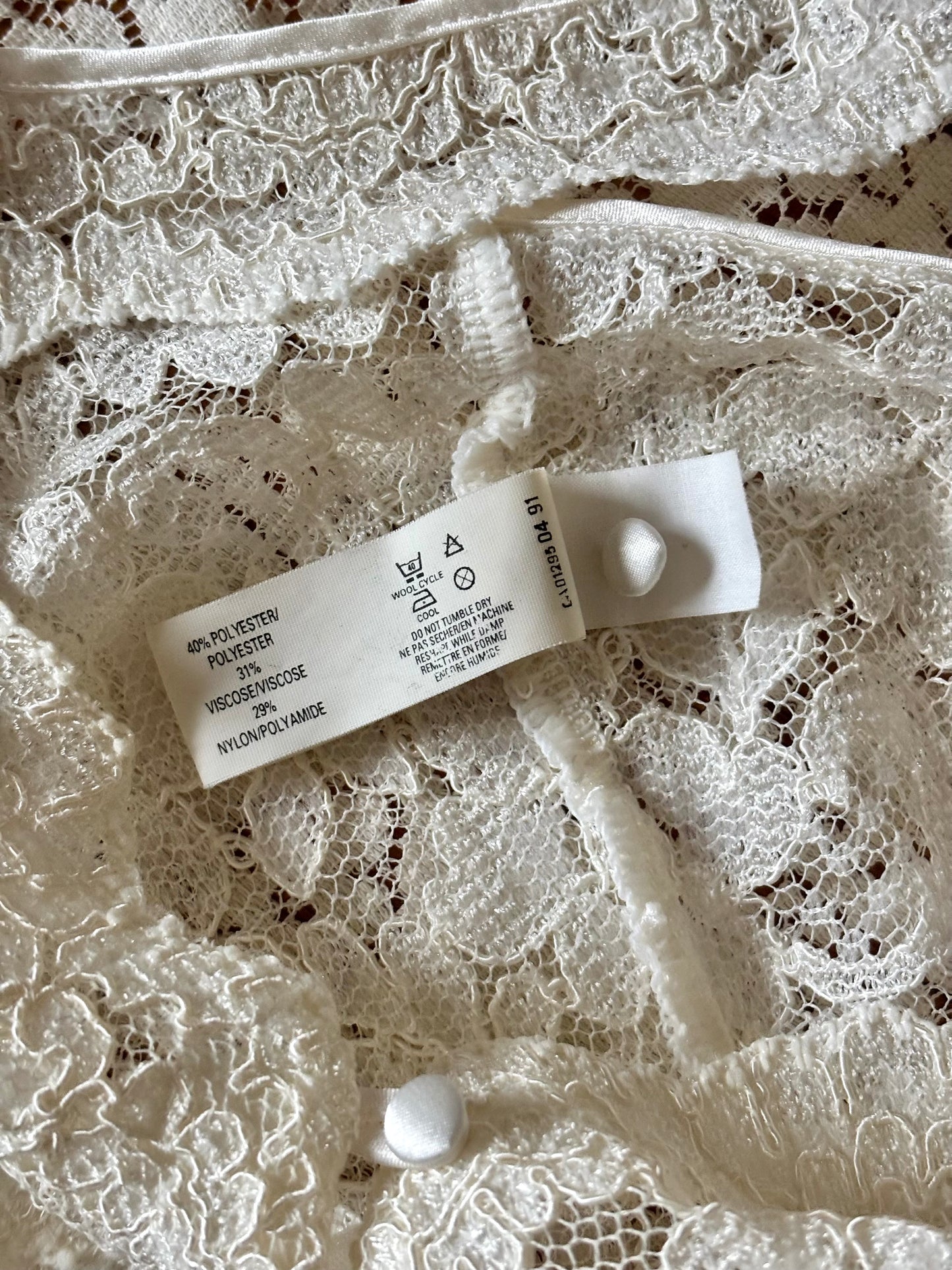 Vintage lace step-in