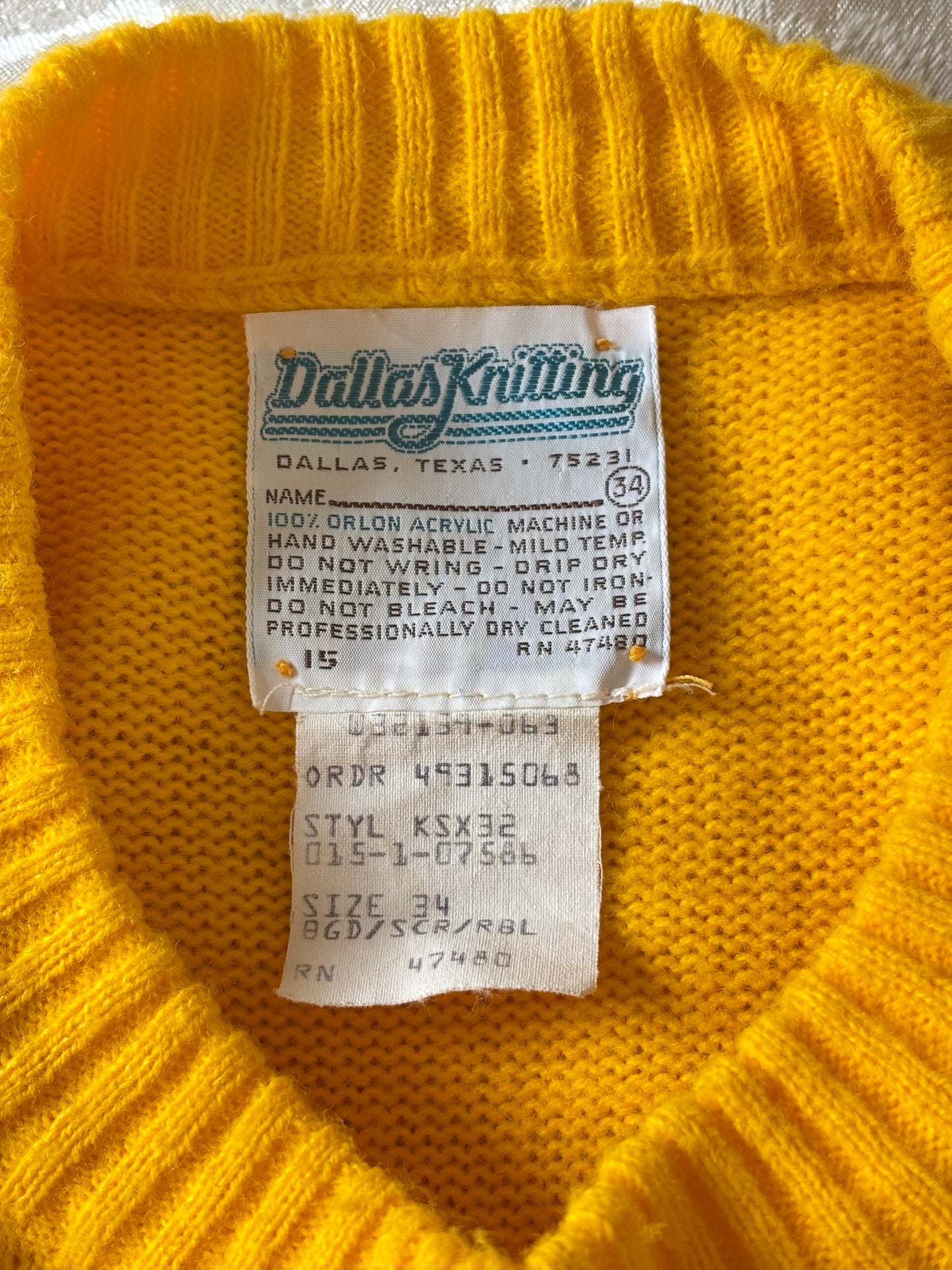 60s varsity cheerleader sweater