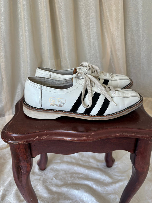 70s/80s Adidas leather bowling shoes