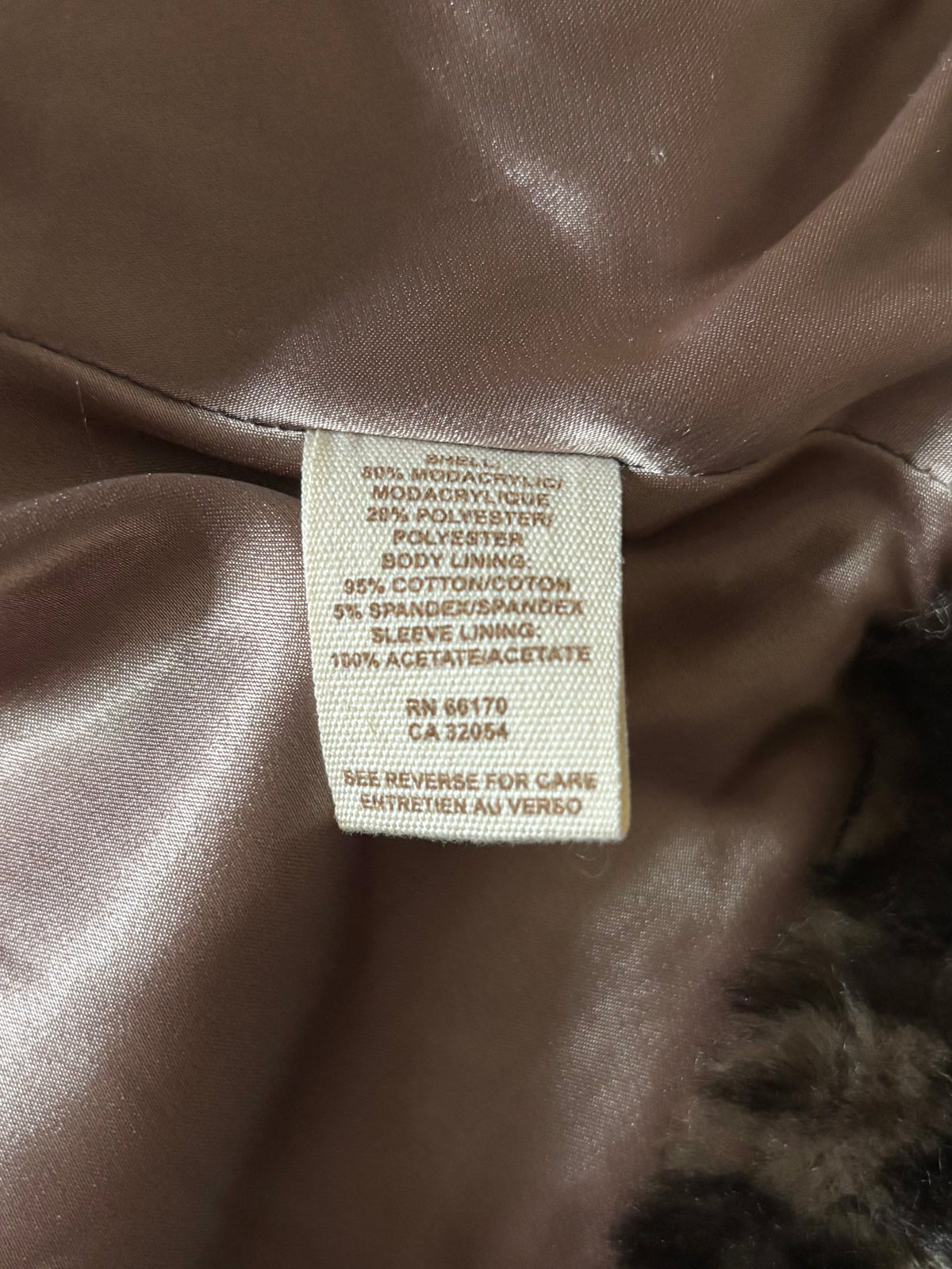 Free People faux fur leopard hooded coat