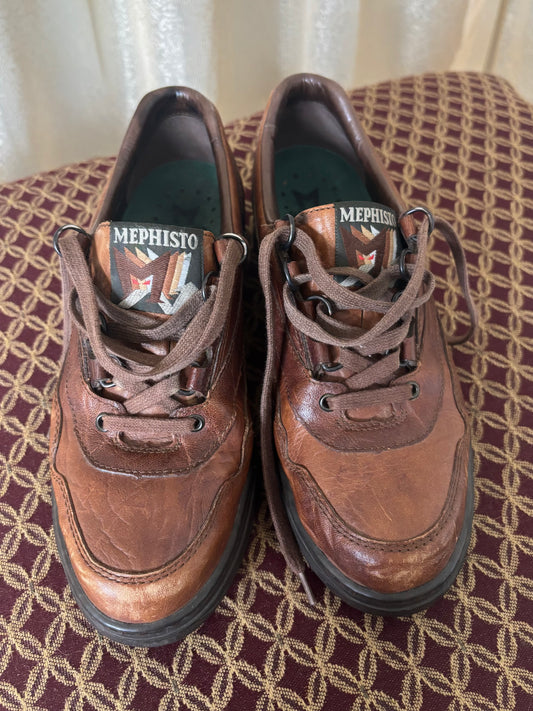 Mephisto leather sneakers