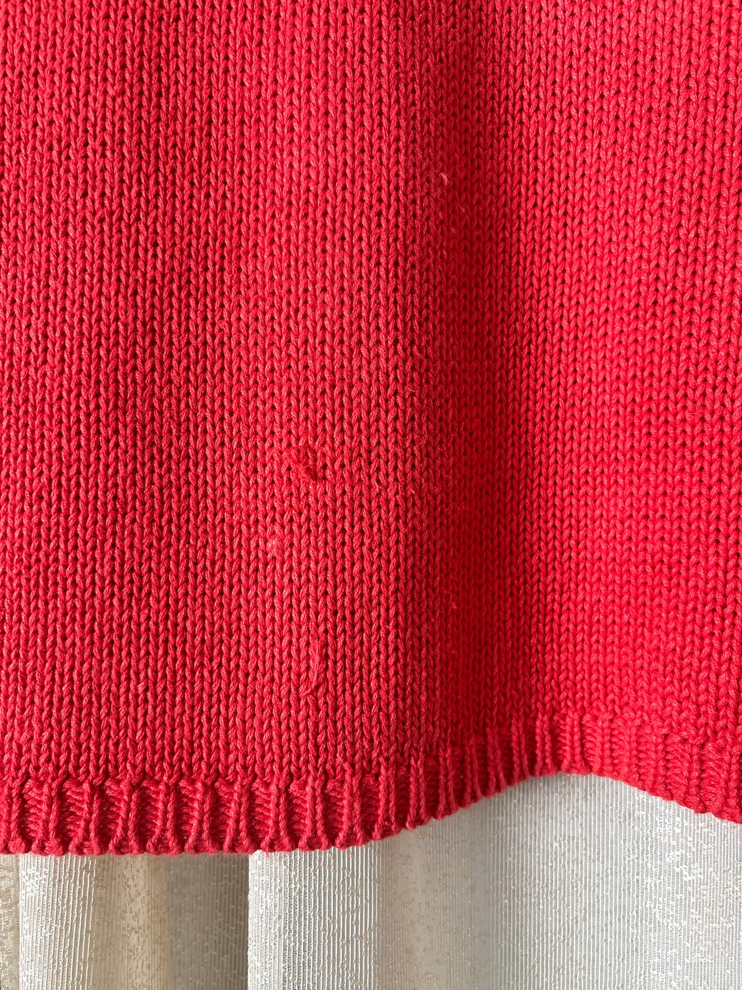 80s geometric sleeveless knit