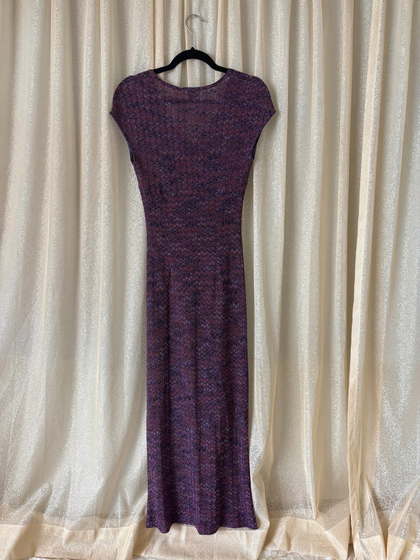 Missoni glitter maxi dress