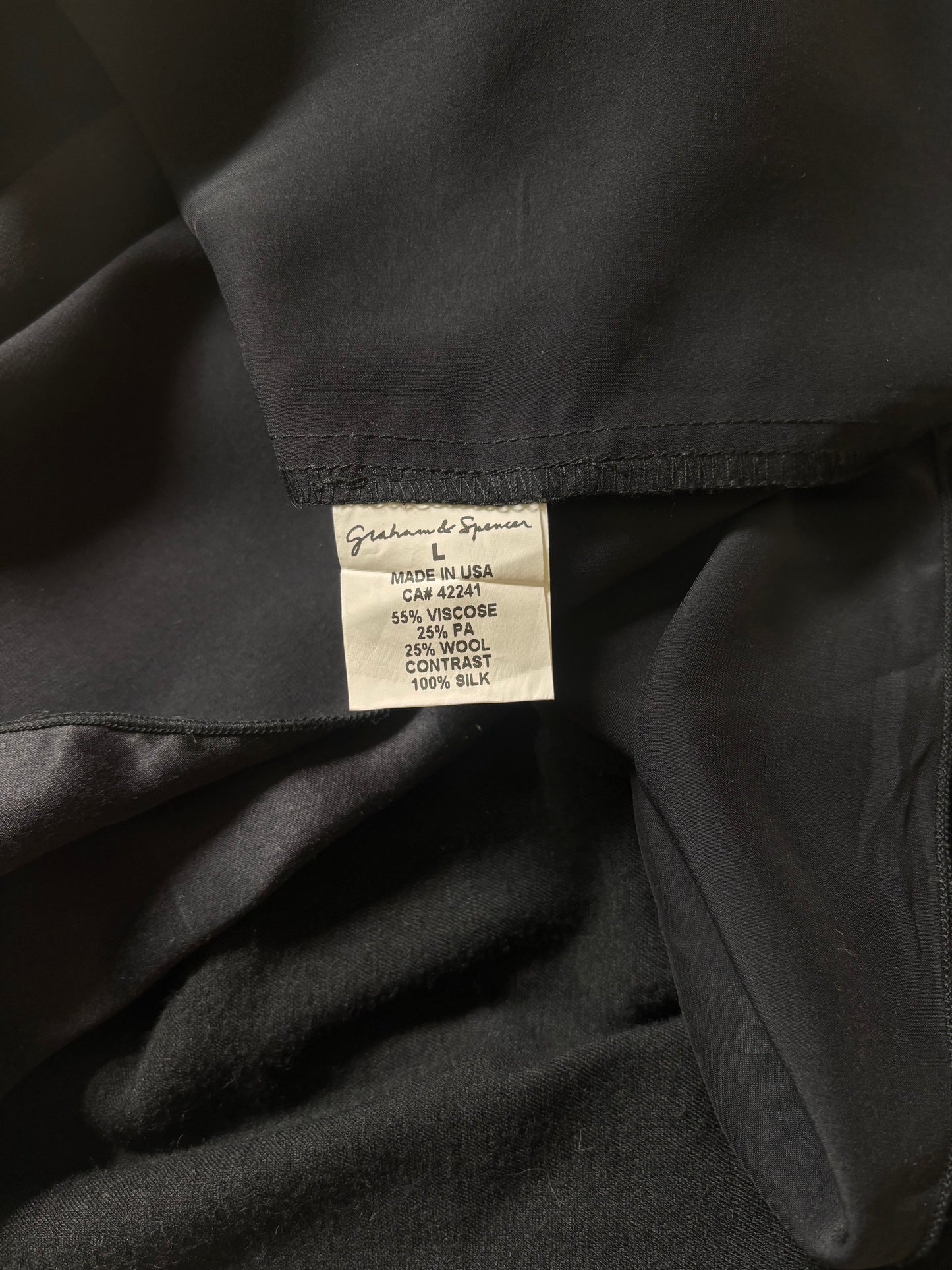 Graham & Spencer silk drop-waist dress
