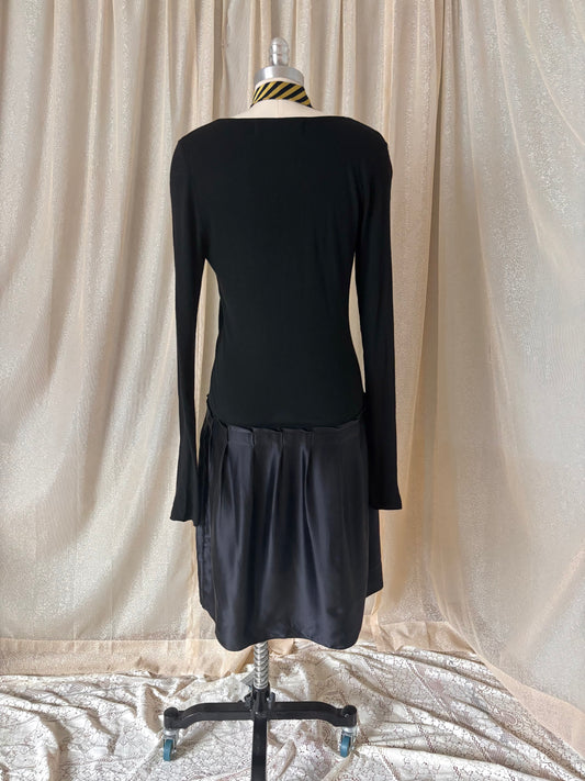 Graham & Spencer silk drop-waist dress
