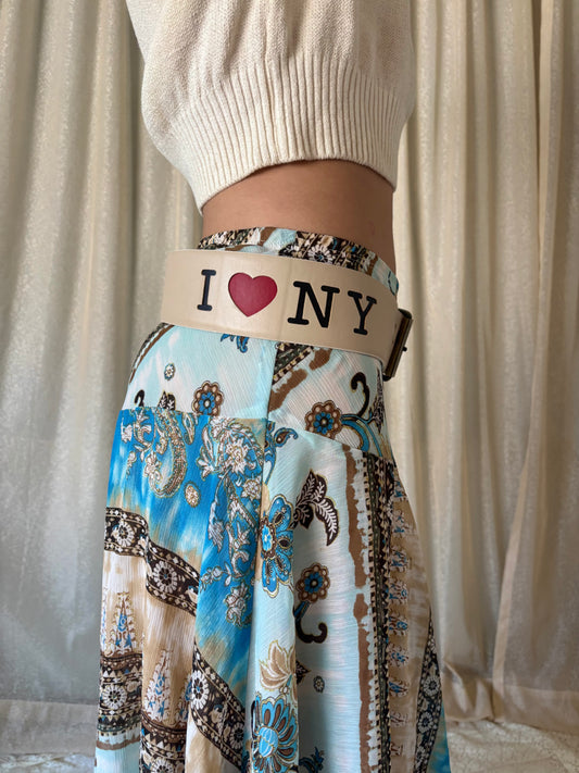 I <3 NY chunky belt