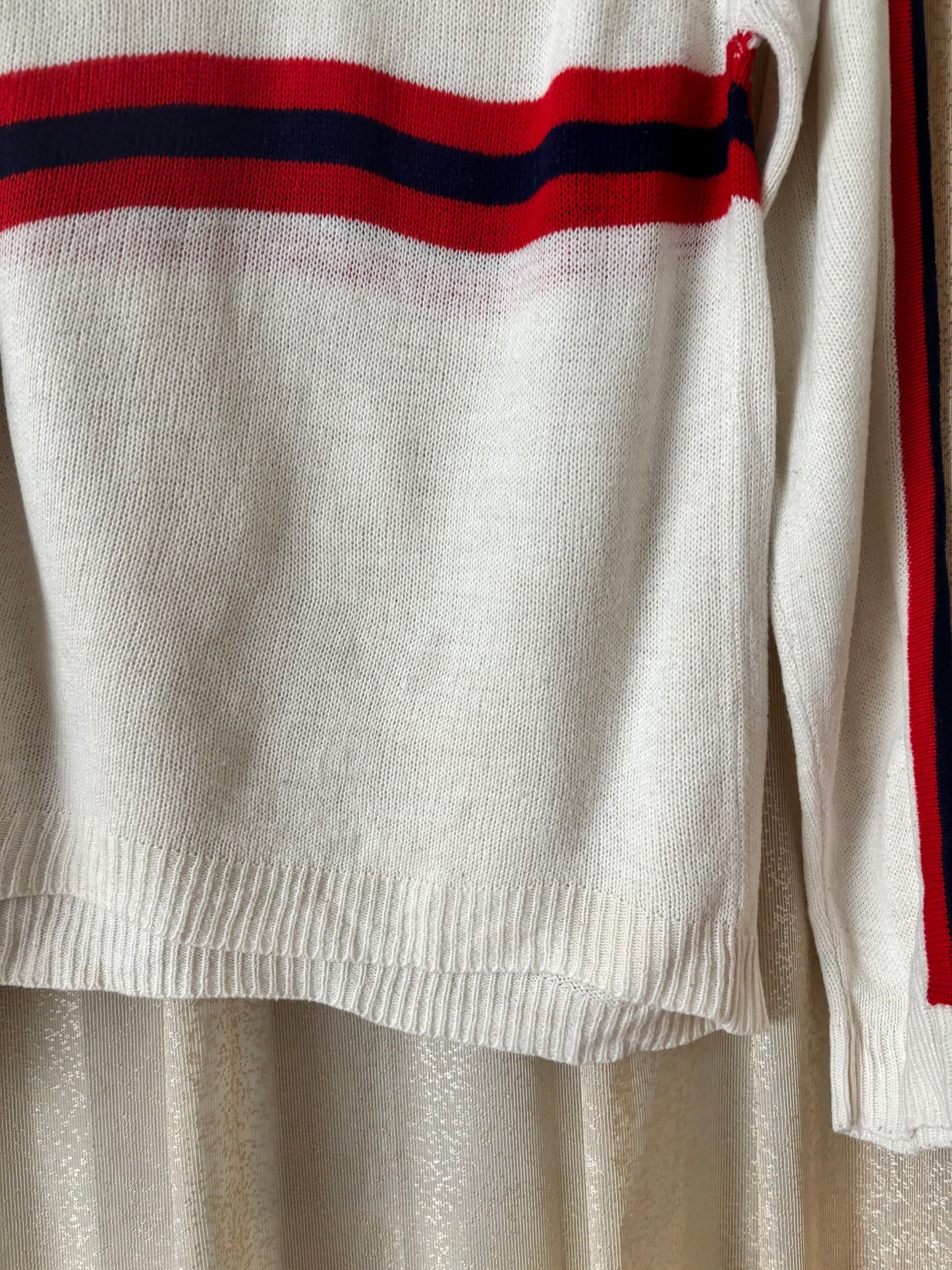 Vintage JCPenney acrylic striped sweater