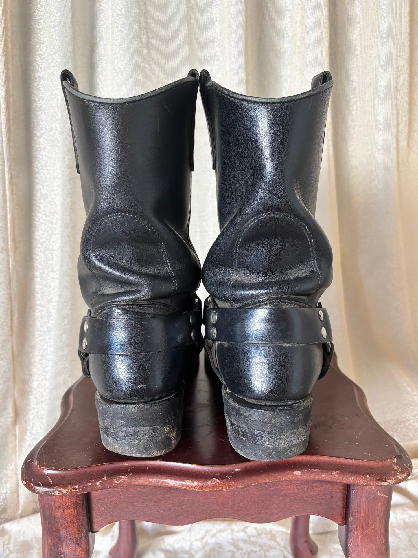 Vintage Red Wing 969 moto boots