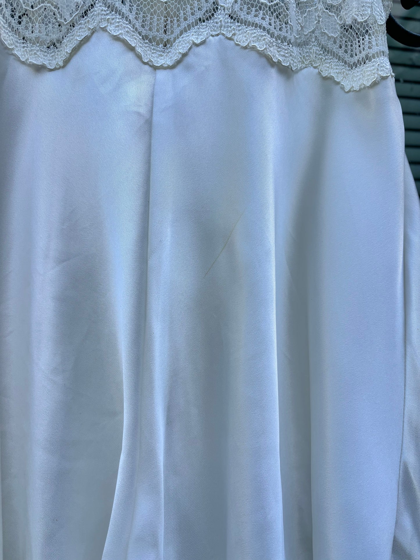 Vintage lace step-in