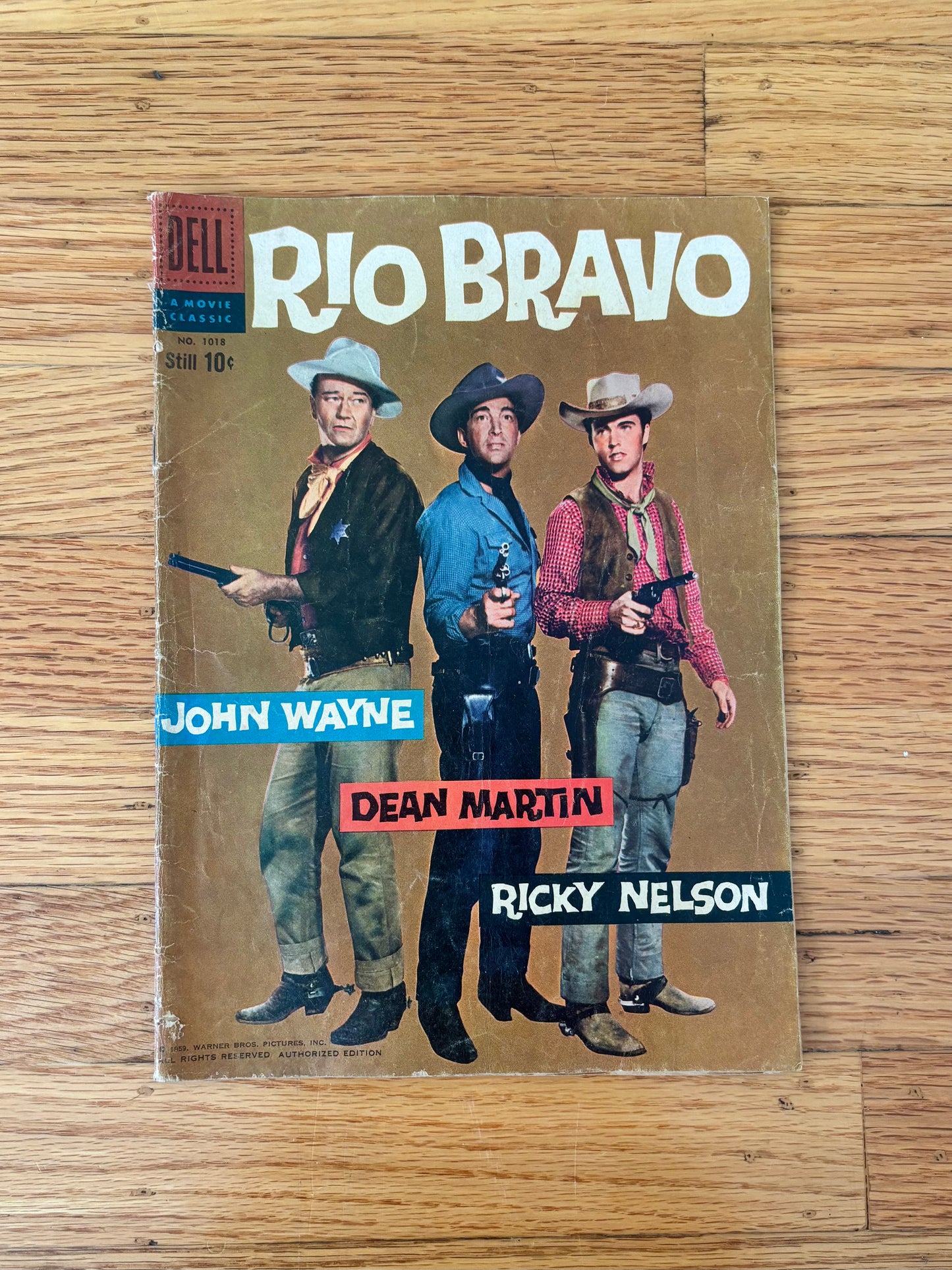 50s/60s Dell Western comics: The Cisco Kid, Rio Bravo, & Gunsmoke