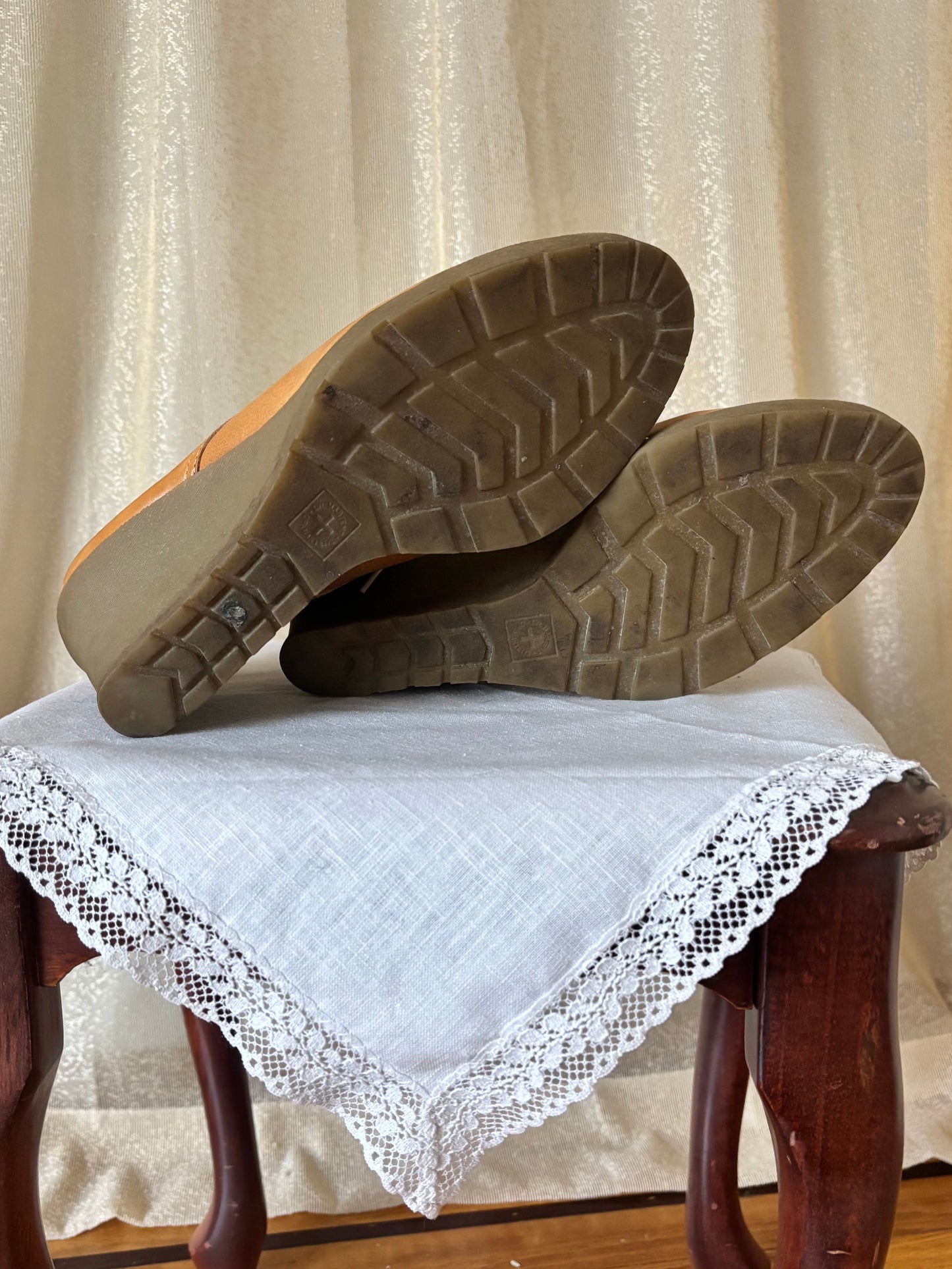 Vintage Dr. Martens wedge oxfords