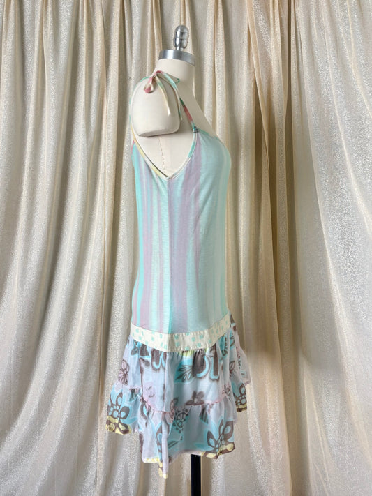 00s Custo Barcelona Lou Tye Dye mini dress (NWT)