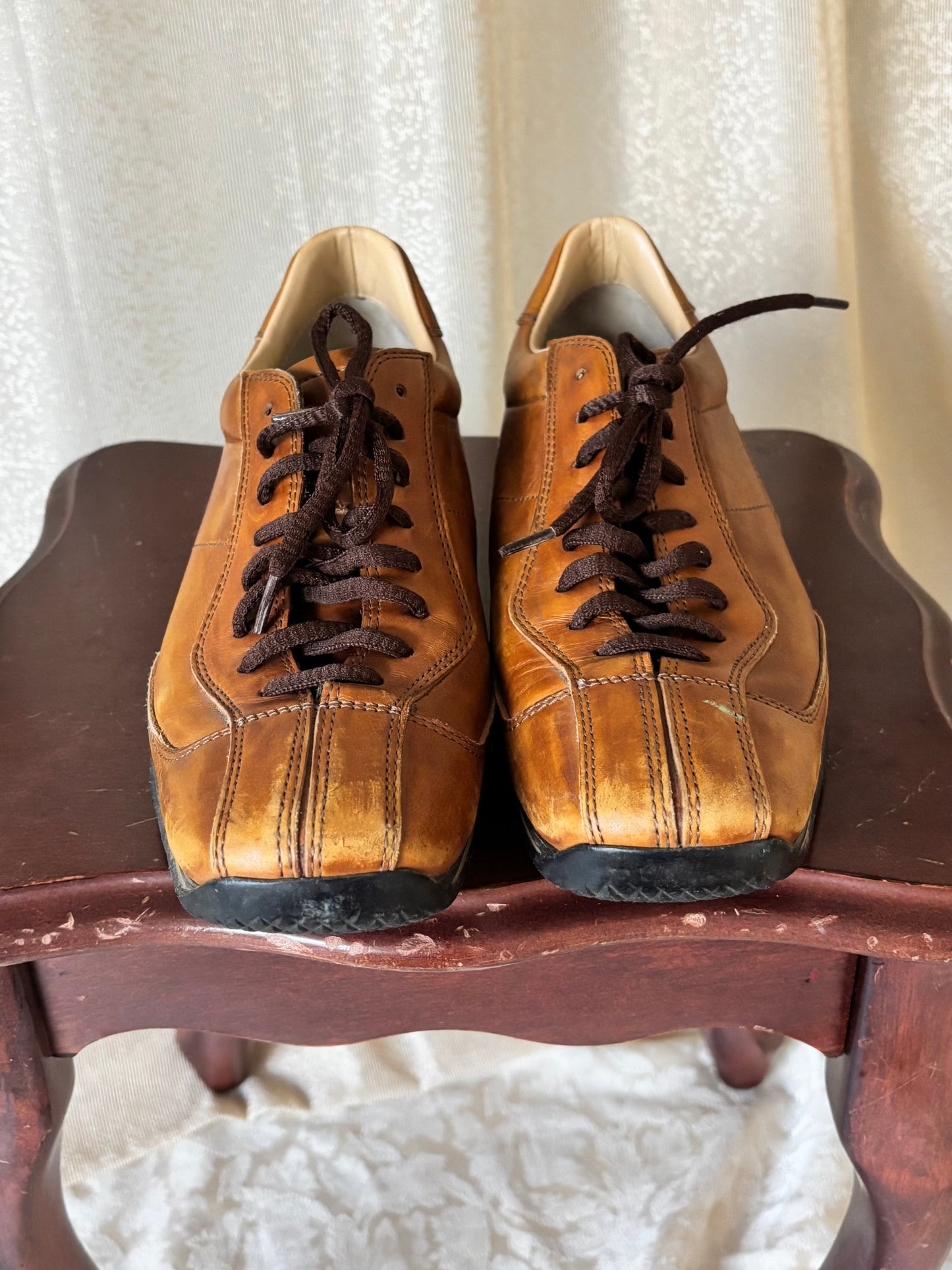 90s Prada leather sneakers