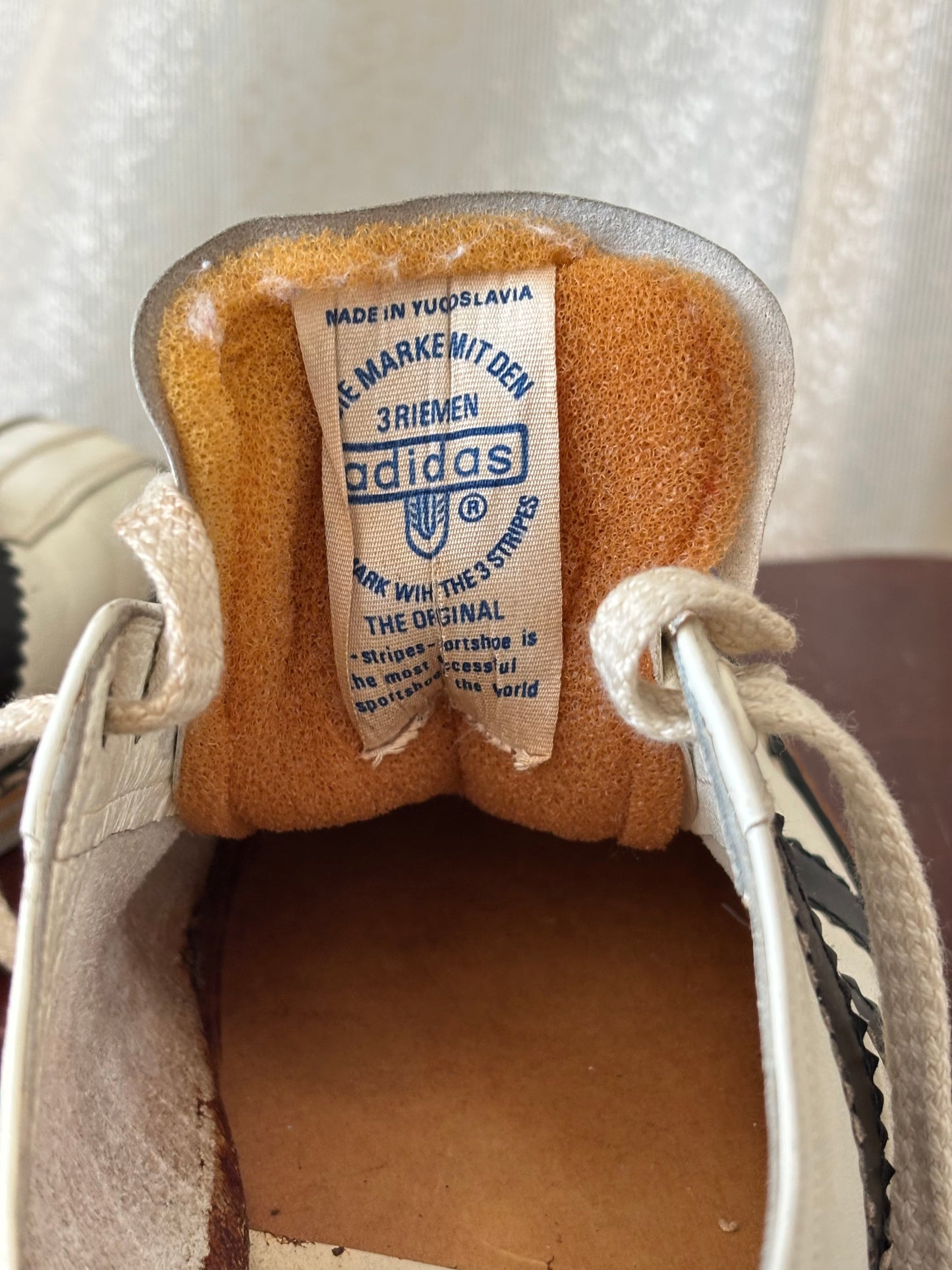 70s/80s Adidas leather bowling shoes
