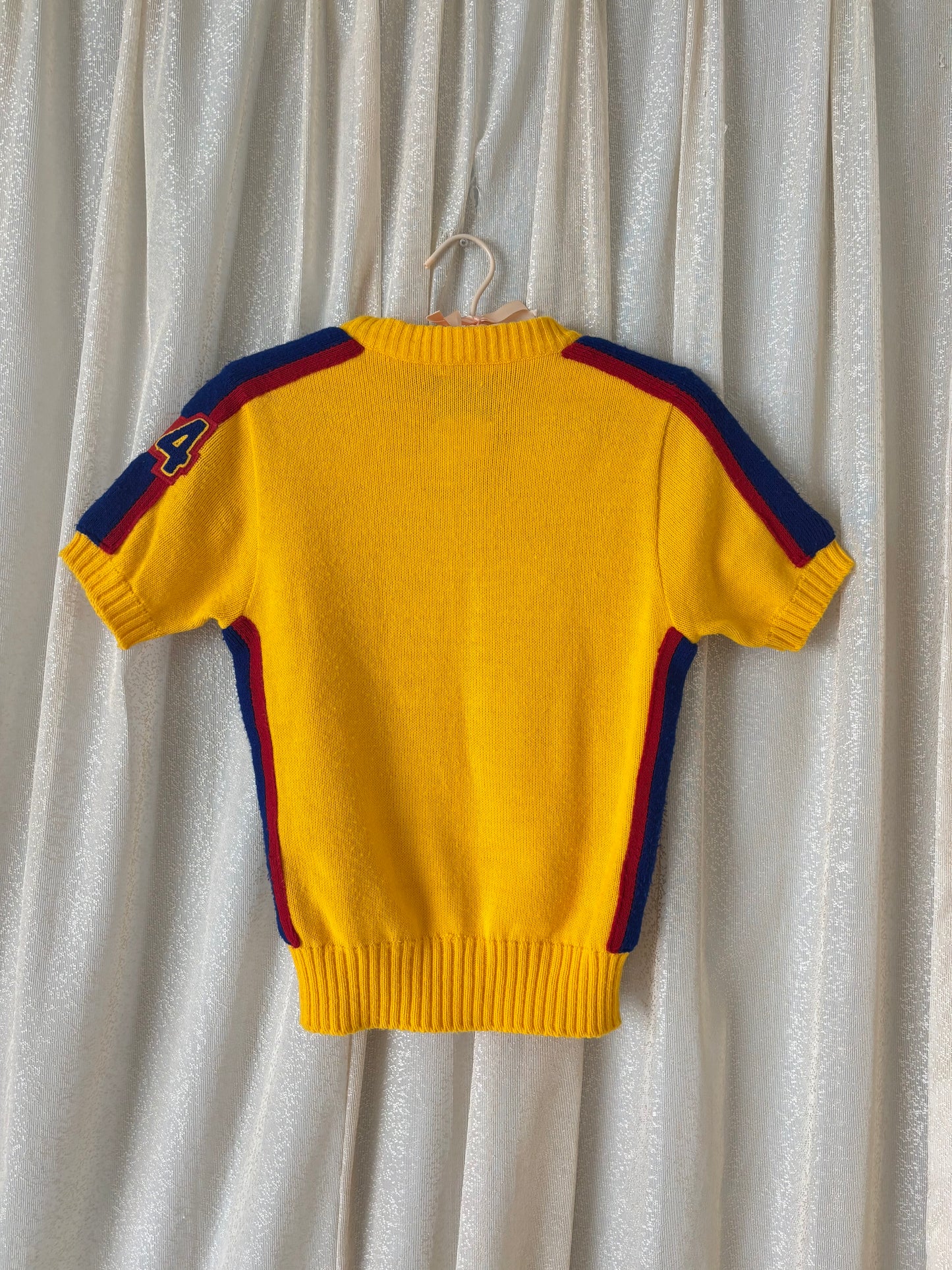 60s varsity cheerleader sweater