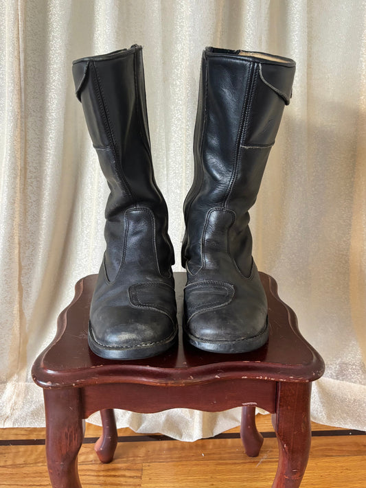 Fox leather motorcycle boots