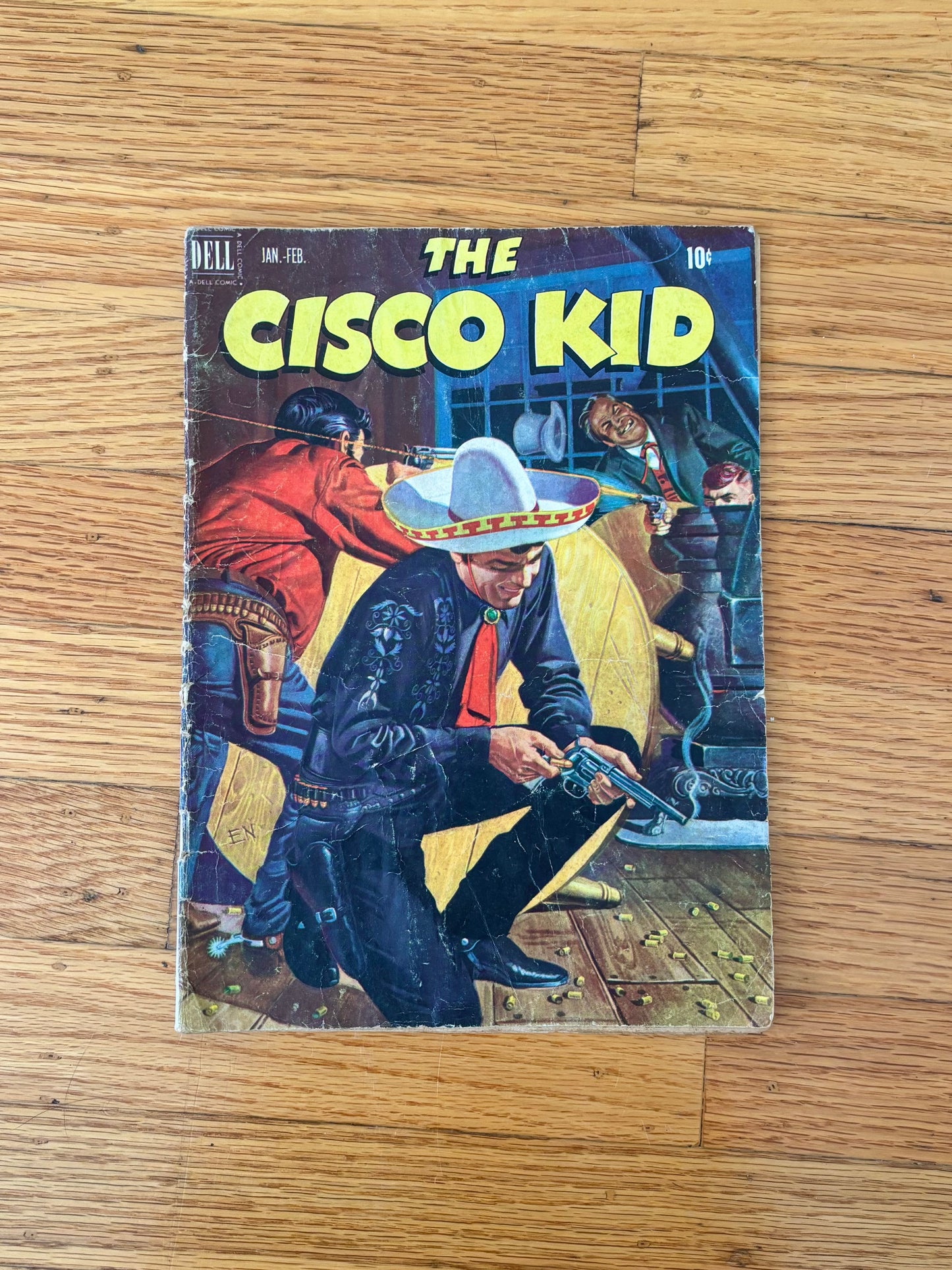 50s/60s Dell Western comics: The Cisco Kid, Rio Bravo, & Gunsmoke