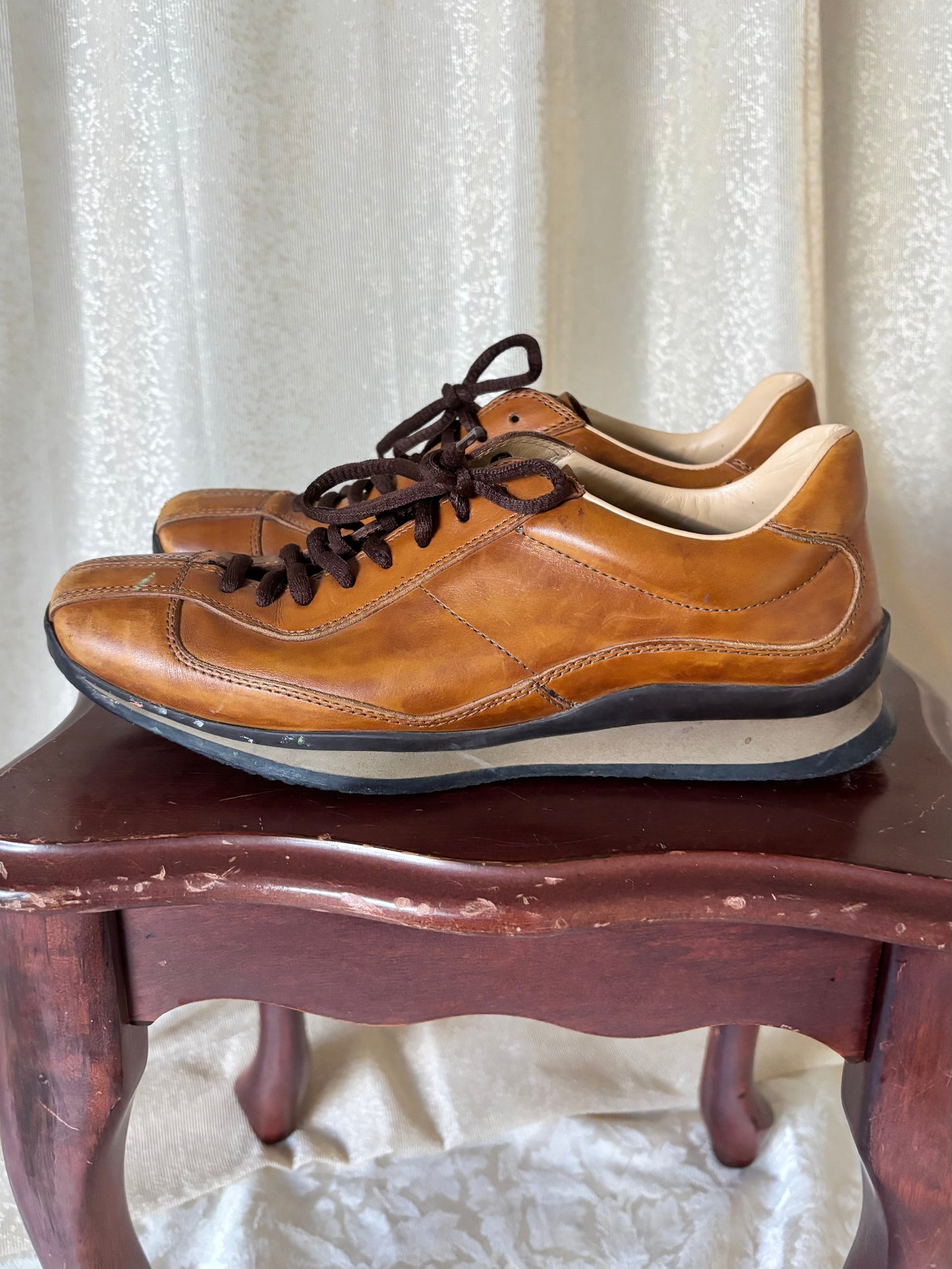90s Prada leather sneakers