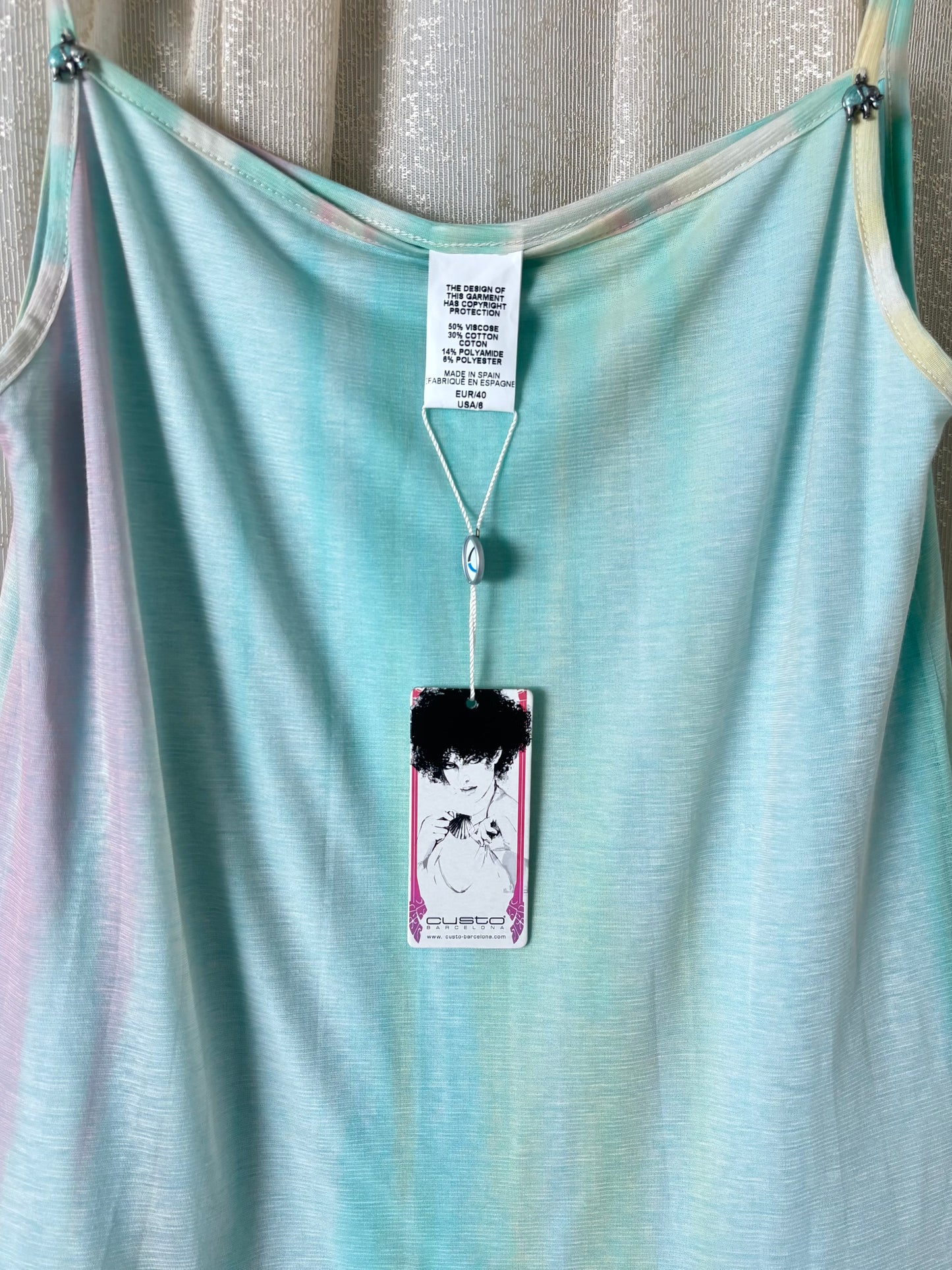 00s Custo Barcelona Lou Tye Dye mini dress (NWT)