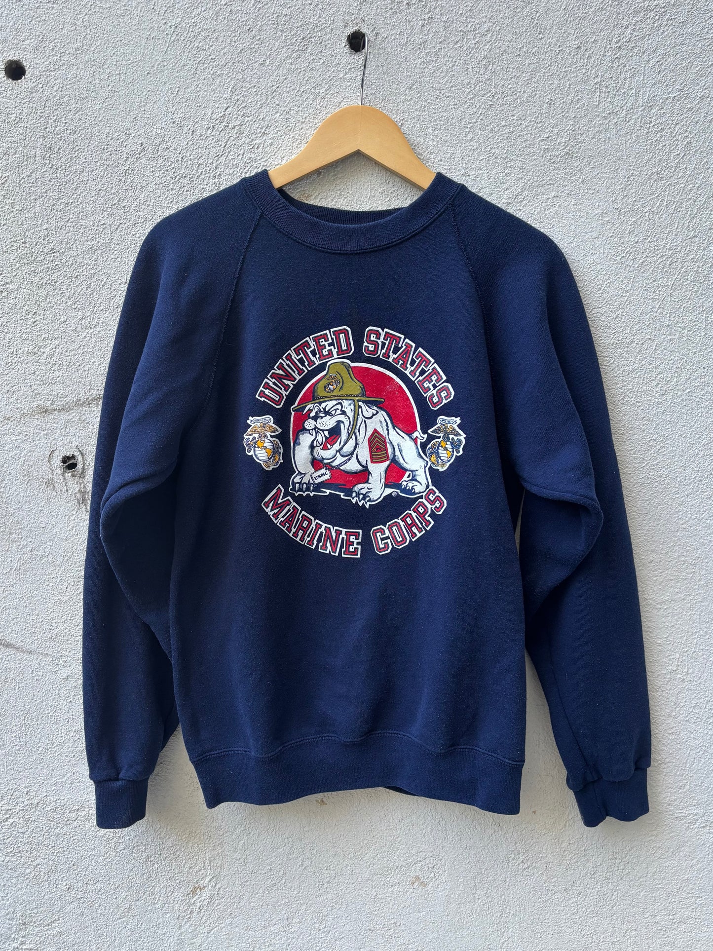 80s/90s USMC bulldog sweatshirt