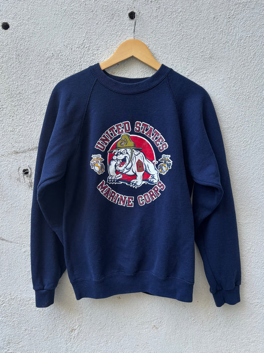 80s/90s USMC bulldog sweatshirt