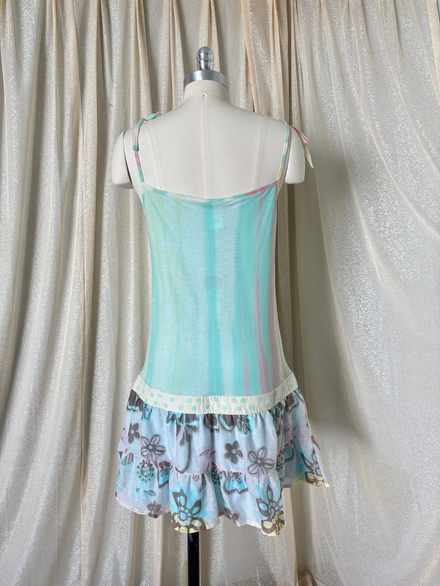 00s Custo Barcelona Lou Tye Dye mini dress (NWT)