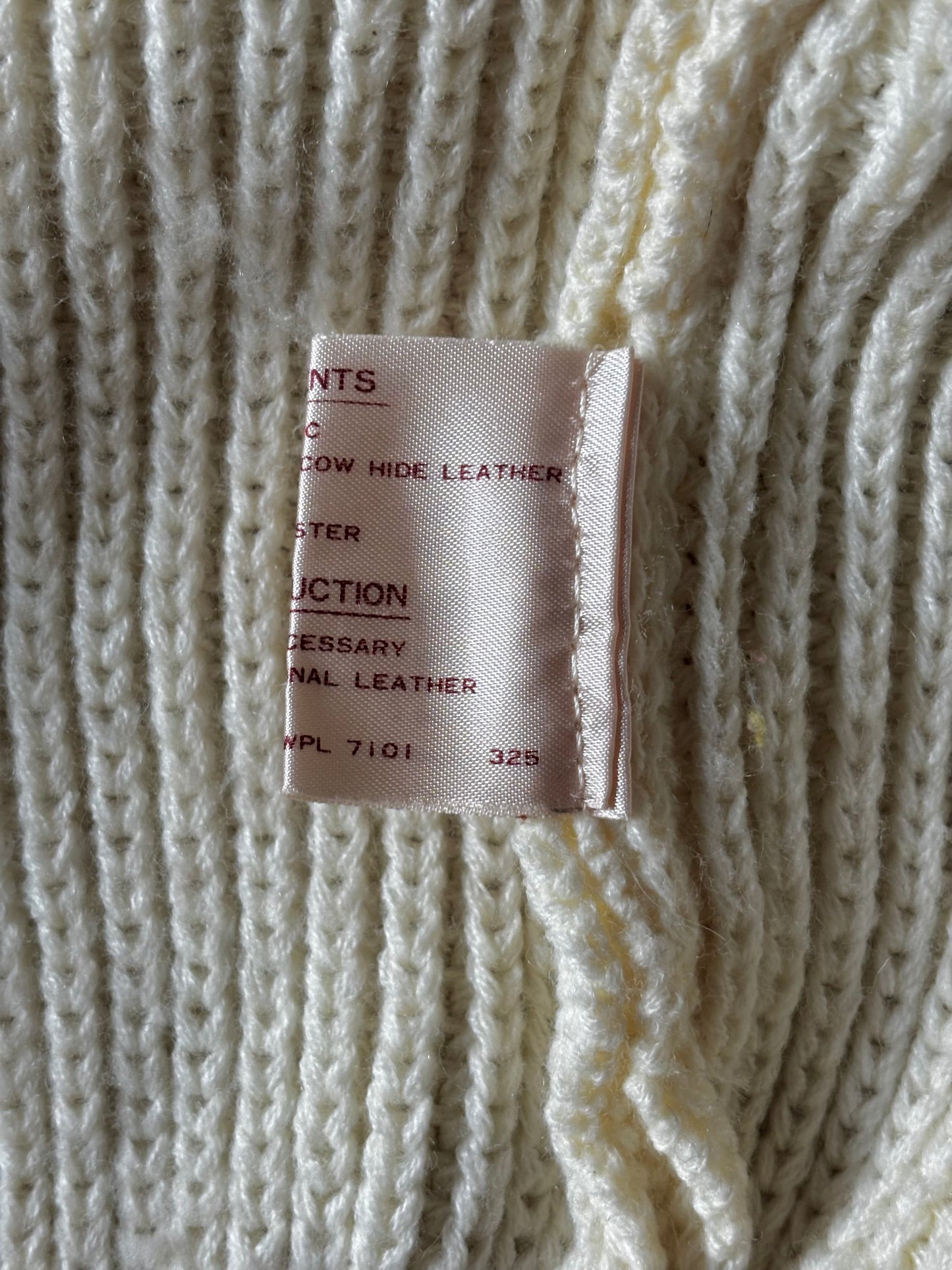 Knit suede-sleeve bomber jacket