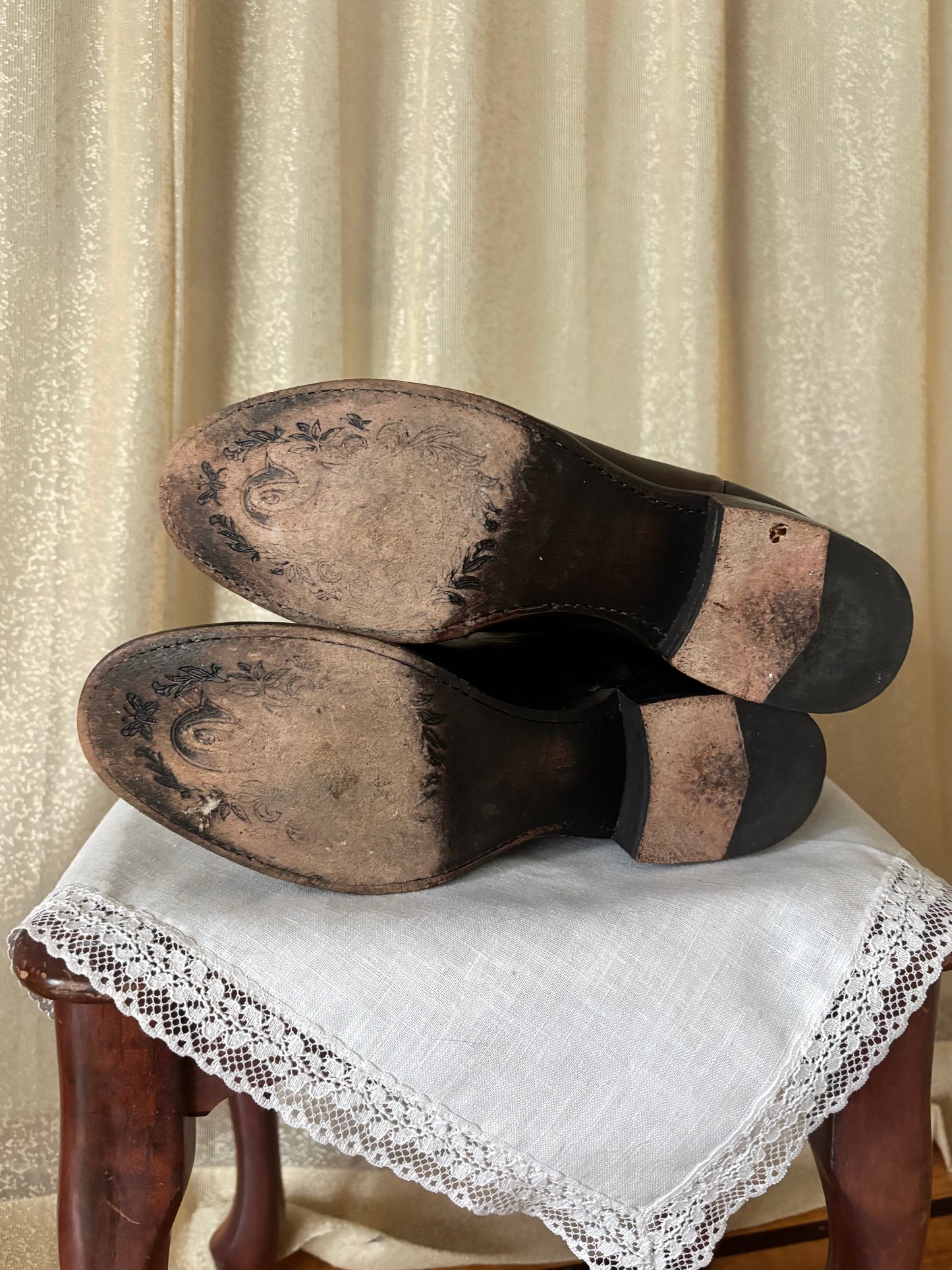 Sonora brown leather boots