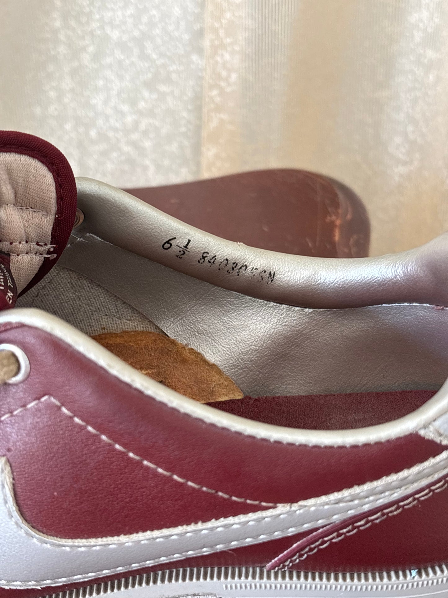 80s Nike leather bowling shoes