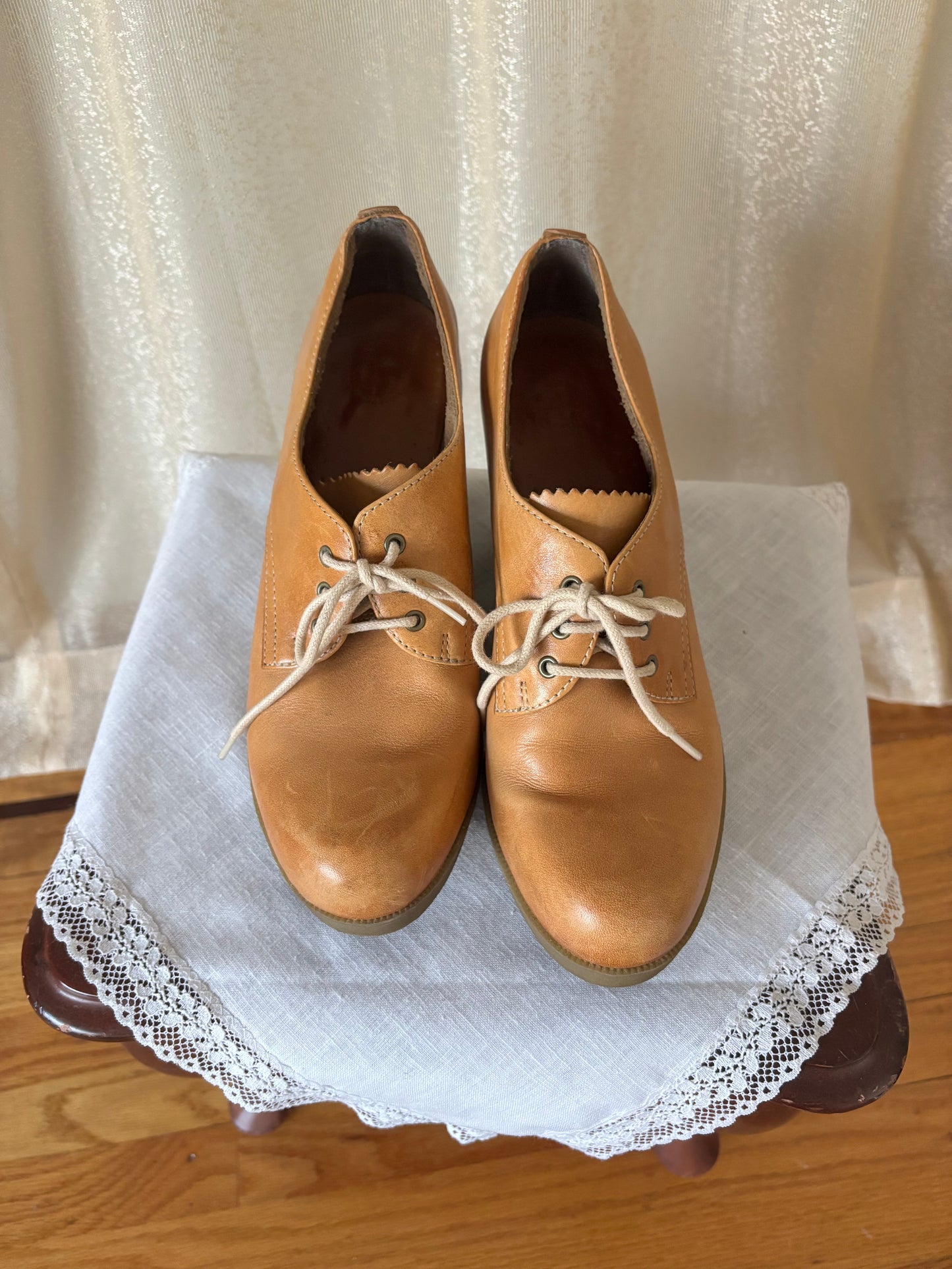 Vintage Dr. Martens wedge oxfords