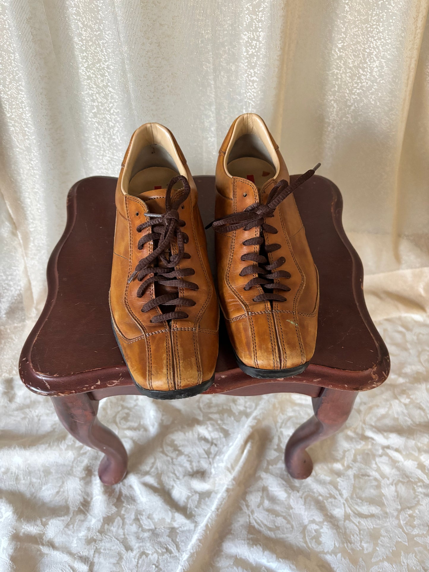 90s Prada leather sneakers