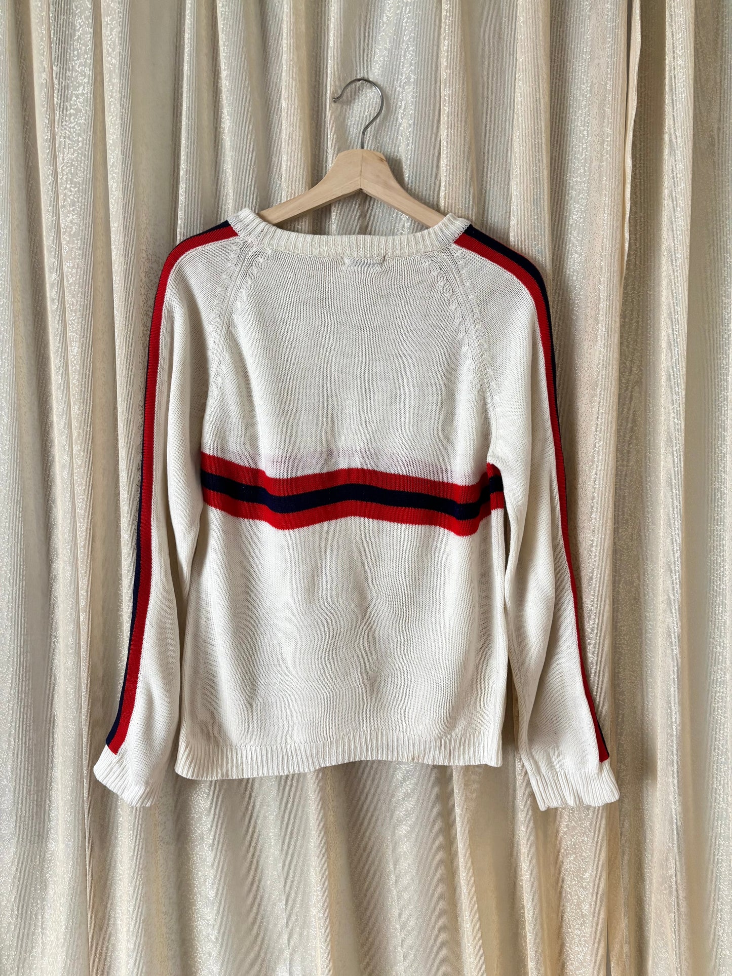 Vintage JCPenney acrylic striped sweater