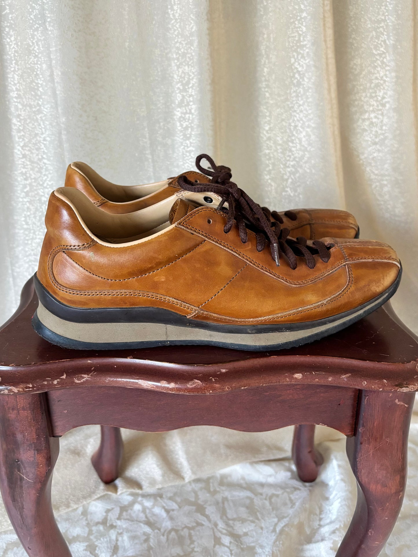 90s Prada leather sneakers