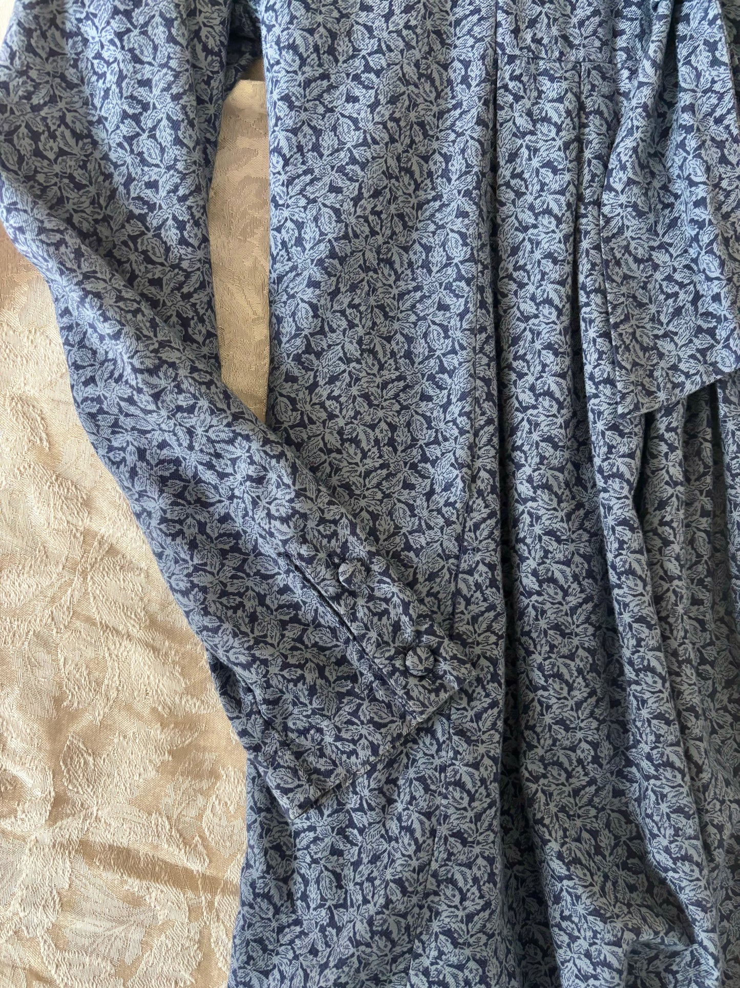 80s Laura Ashley cotton sailor collar dress