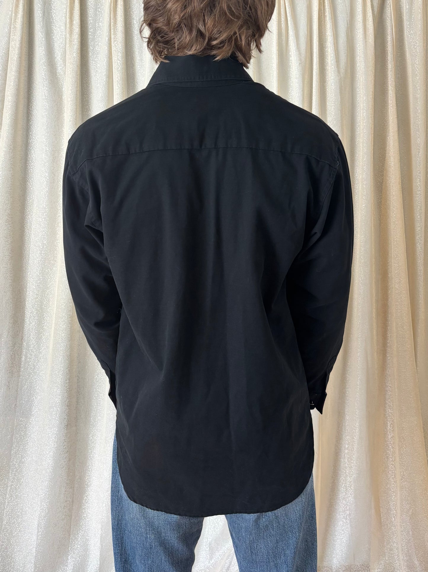 Sully cotton Western bib shirt
