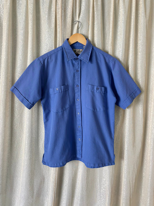 Vintage short-sleeved button-down