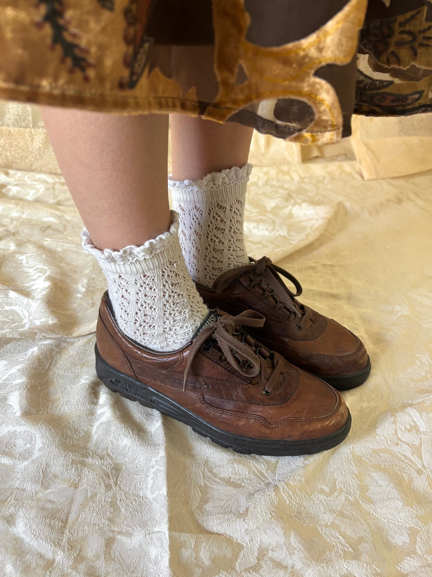 Mephisto leather sneakers