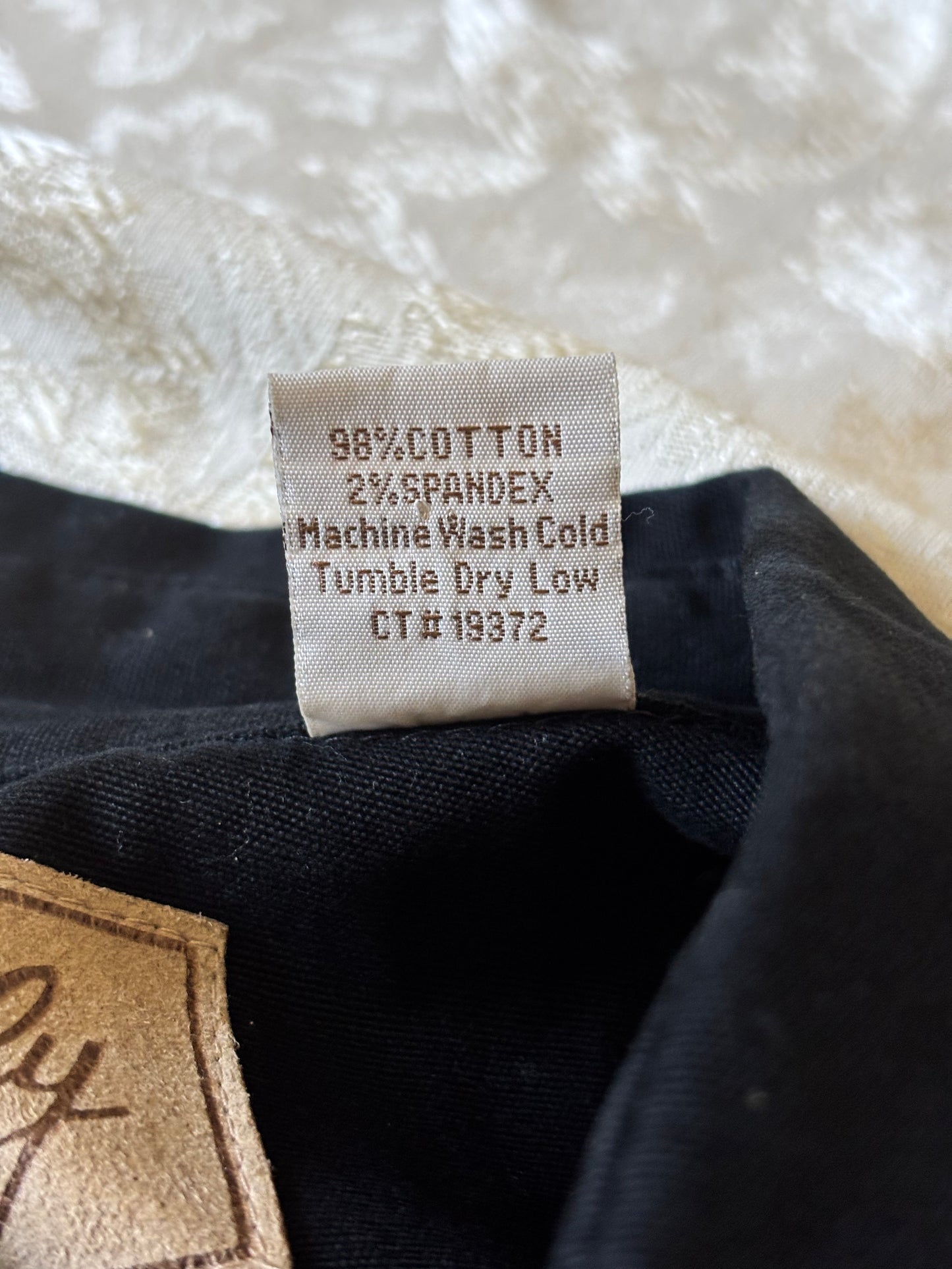 Sully cotton Western bib shirt