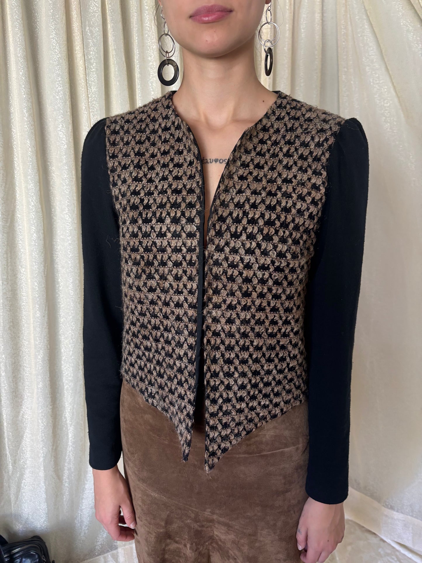 Vintage knit jacket