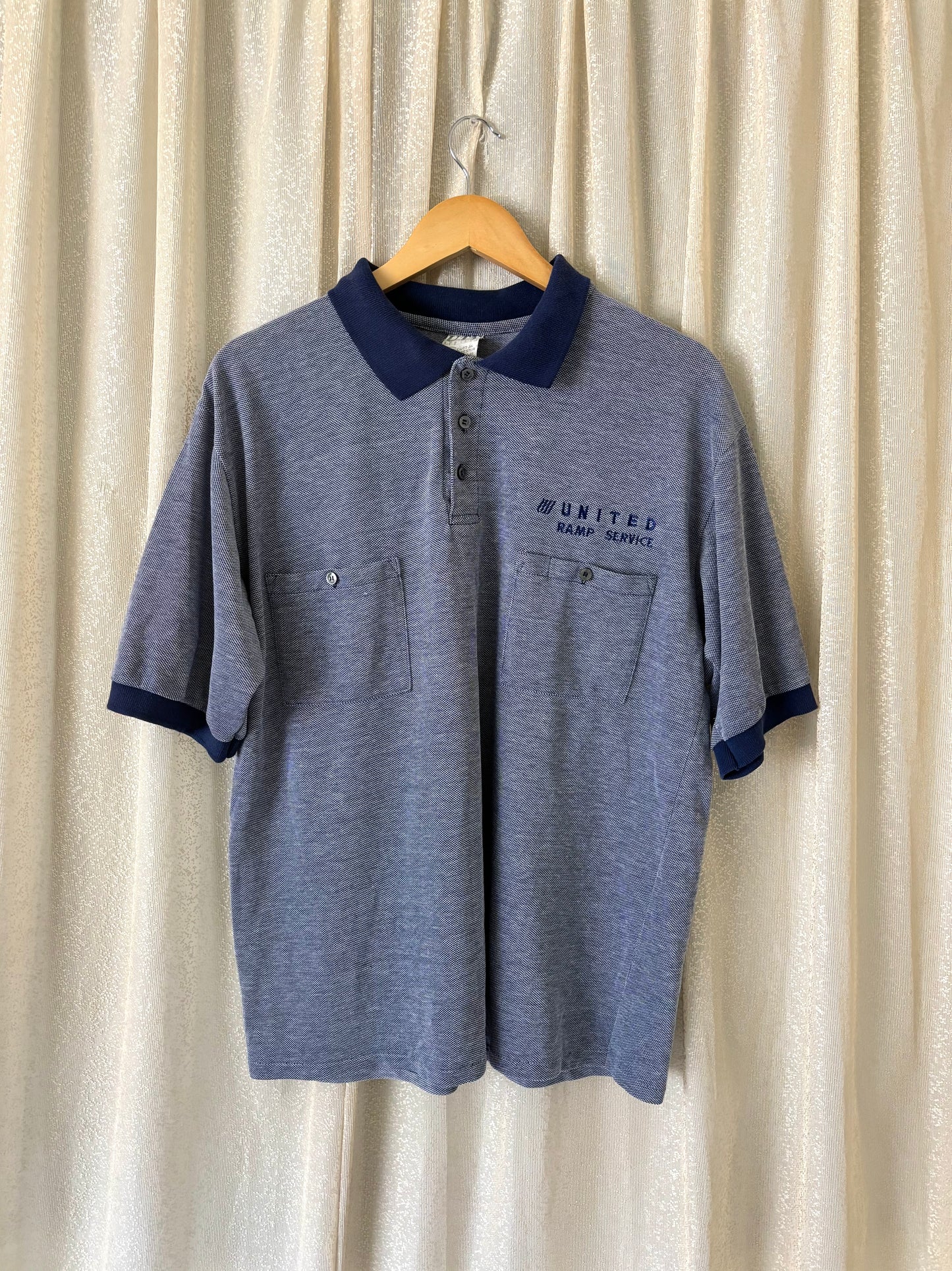 Vintage United Ramp Service polo