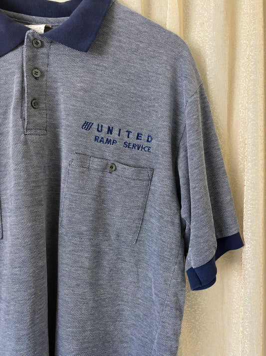 Vintage United Ramp Service polo