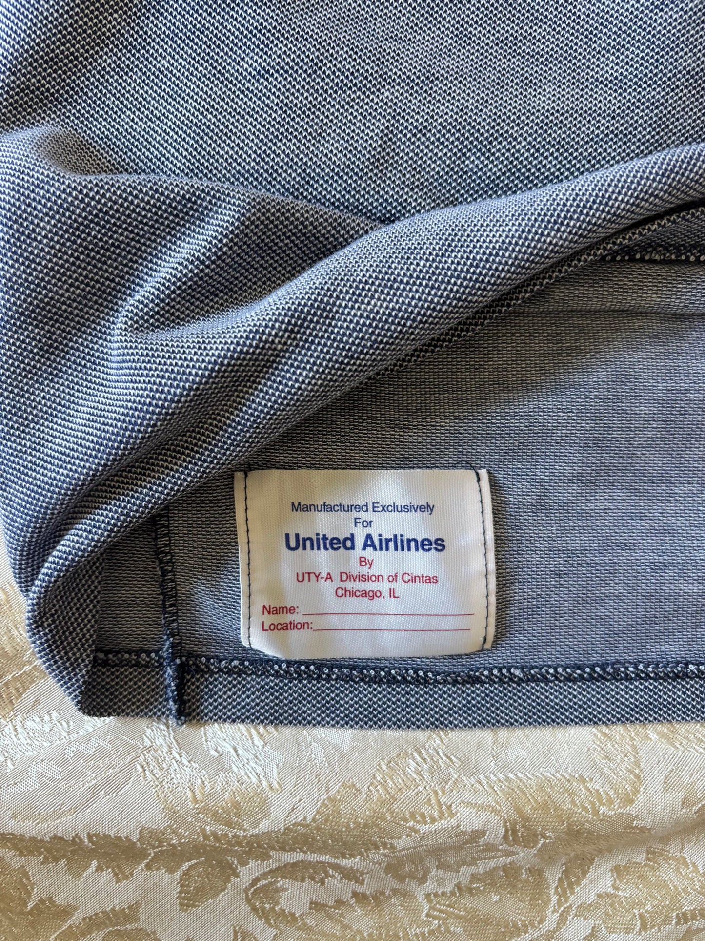 Vintage United Ramp Service polo