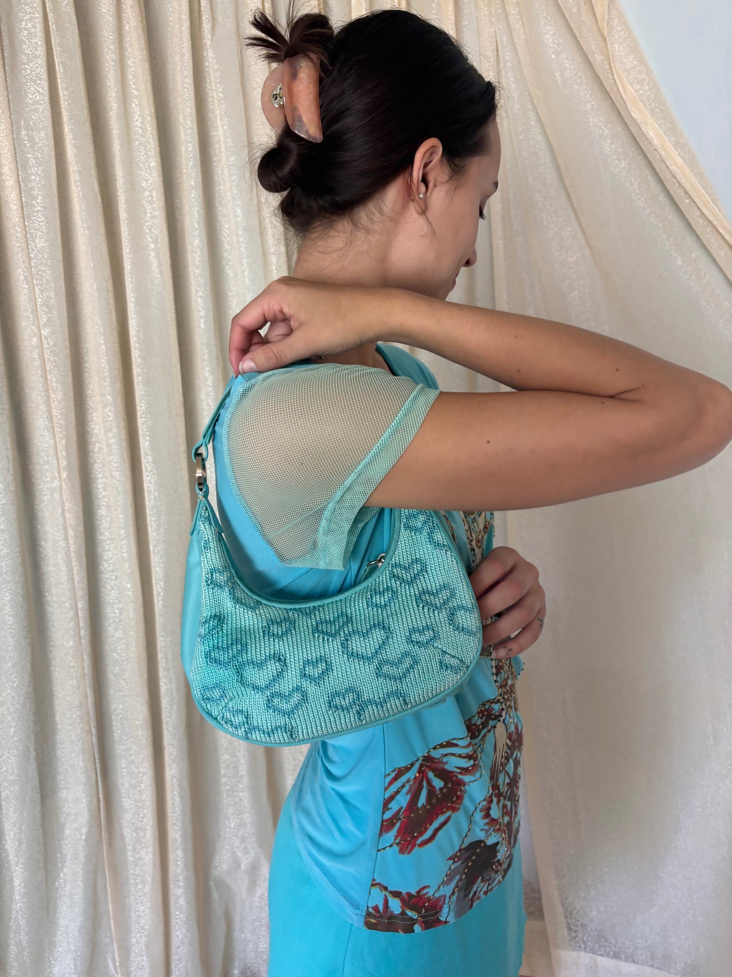 Liz Claiborne mini heart purse