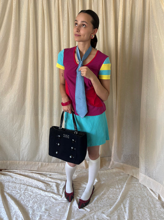 Kate Spade wool button bag