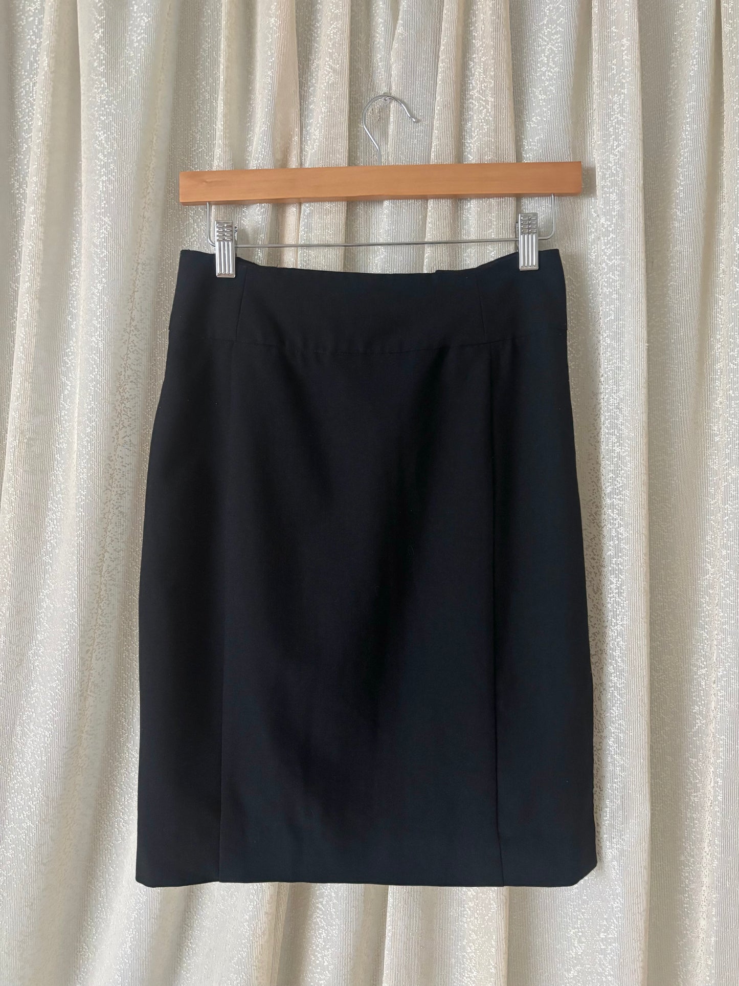 Vintage sailor-style pencil skirt