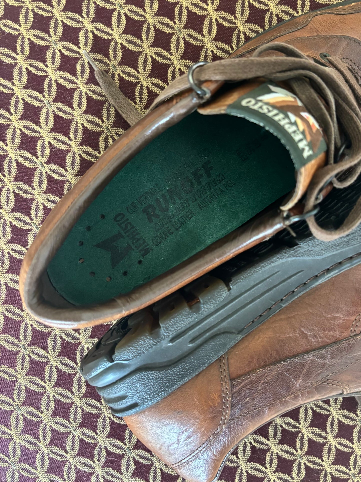 Mephisto leather sneakers