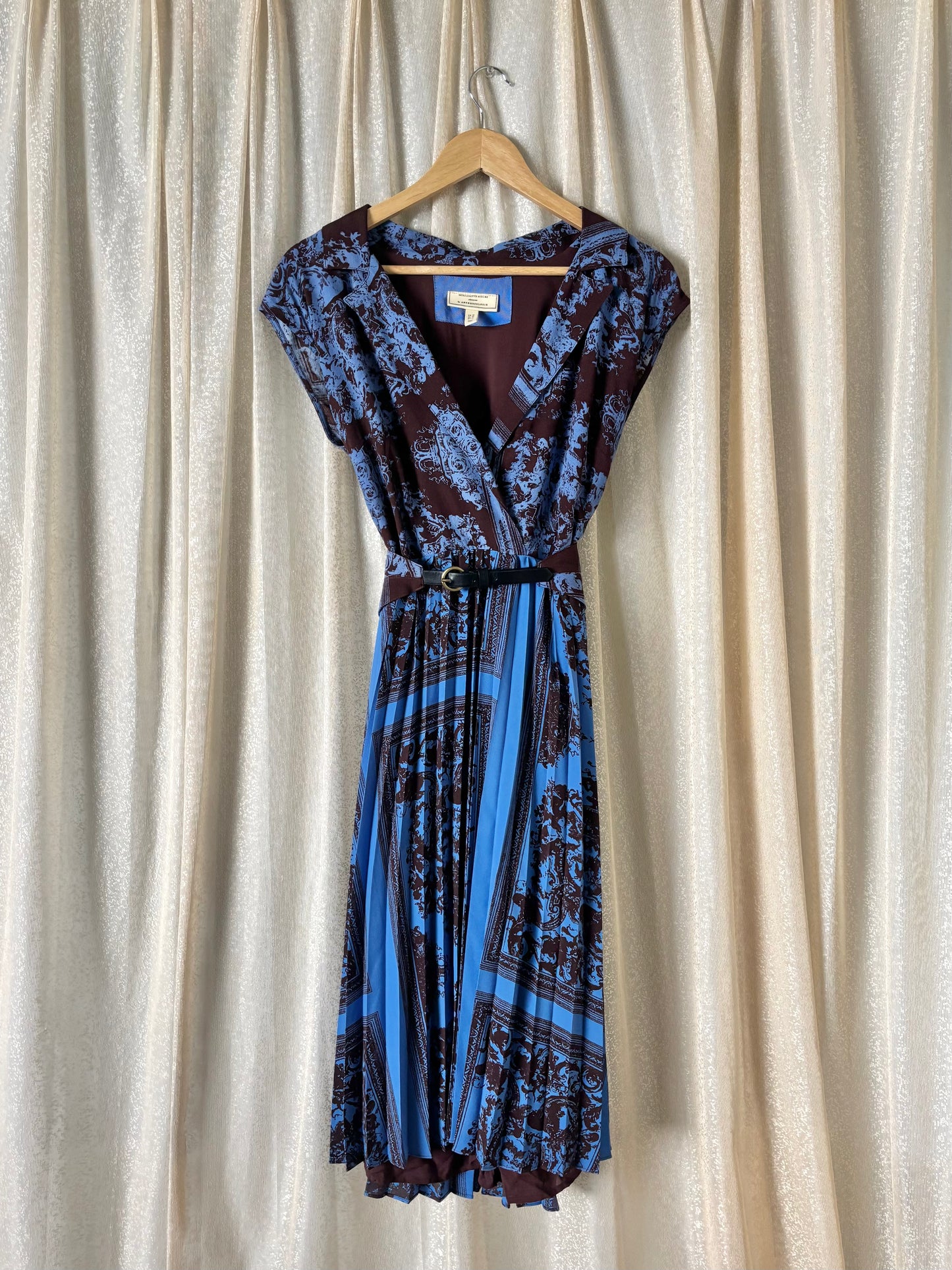 Moulinette Soeurs for Anthropologie belted shirtdress