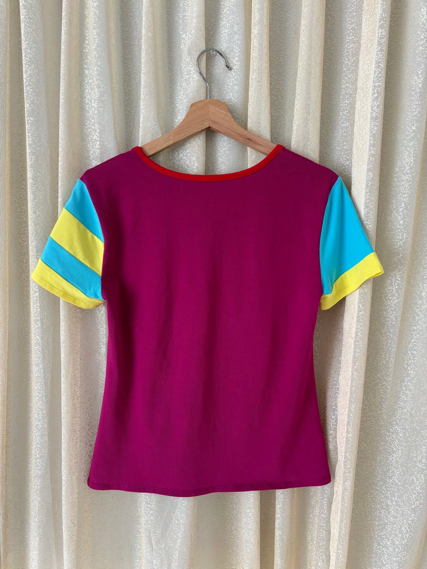Stephen Burrows colorblock t-shirt